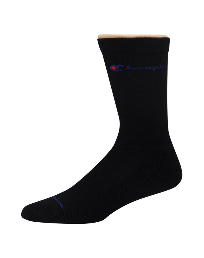 Calcetines Champion Hombre - Graduated Compression Crew 3-Pairs ( Negras ) 1270498-ZM